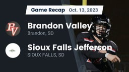 Recap: Brandon Valley  vs. Sioux Falls Jefferson  2023