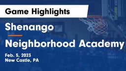 Shenango  vs Neighborhood Academy Game Highlights - Feb. 5, 2023