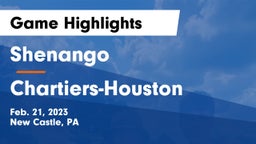Shenango  vs Chartiers-Houston  Game Highlights - Feb. 21, 2023
