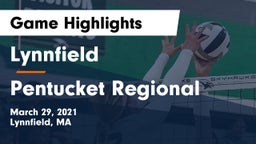 Lynnfield  vs Pentucket Regional  Game Highlights - March 29, 2021