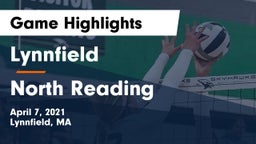 Lynnfield  vs North Reading  Game Highlights - April 7, 2021
