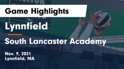 Lynnfield  vs South Lancaster Academy Game Highlights - Nov. 9, 2021