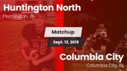 Matchup: Huntington North vs. Columbia City  2019