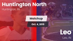 Matchup: Huntington North vs. Leo  2019