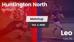 Matchup: Huntington North vs. Leo  2020