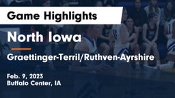 North Iowa  vs Graettinger-Terril/Ruthven-Ayrshire  Game Highlights - Feb. 9, 2023