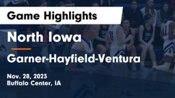 North Iowa  vs Garner-Hayfield-Ventura  Game Highlights - Nov. 28, 2023