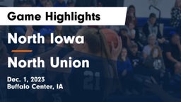North Iowa  vs North Union   Game Highlights - Dec. 1, 2023