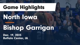 North Iowa  vs Bishop Garrigan  Game Highlights - Dec. 19, 2023