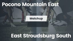 Matchup: Pocono Mountain vs. East Stroudsburg South  2016