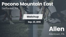 Matchup: Pocono Mountain vs. Allen  2016