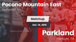 Matchup: Pocono Mountain vs. Parkland  2016
