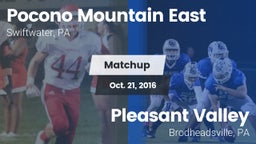 Matchup: Pocono Mountain vs. Pleasant Valley  2016