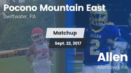 Matchup: Pocono Mountain vs. Allen  2017