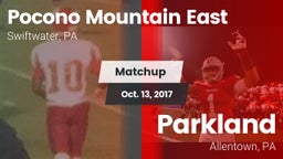 Matchup: Pocono Mountain vs. Parkland  2017