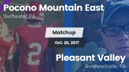 Matchup: Pocono Mountain vs. Pleasant Valley  2017