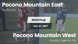 Matchup: Pocono Mountain vs. Pocono Mountain West  2017