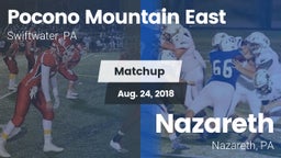 Matchup: Pocono Mountain vs. Nazareth  2018