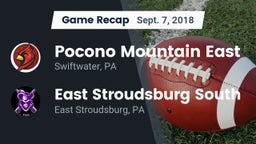 Recap: Pocono Mountain East  vs. East Stroudsburg  South 2018