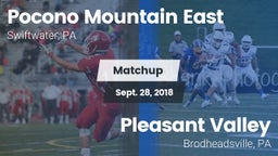 Matchup: Pocono Mountain vs. Pleasant Valley  2018