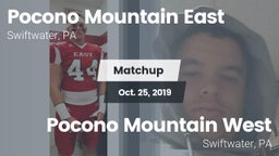 Matchup: Pocono Mountain vs. Pocono Mountain West  2019