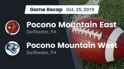 Recap: Pocono Mountain East  vs. Pocono Mountain West  2019