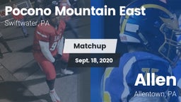 Matchup: Pocono Mountain vs. Allen  2020