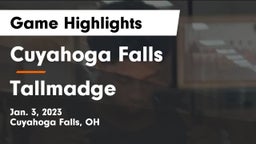 Cuyahoga Falls  vs Tallmadge  Game Highlights - Jan. 3, 2023
