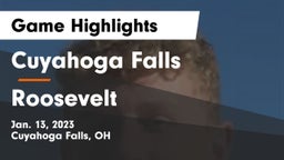 Cuyahoga Falls  vs Roosevelt  Game Highlights - Jan. 13, 2023