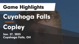 Cuyahoga Falls  vs Copley  Game Highlights - Jan. 27, 2023