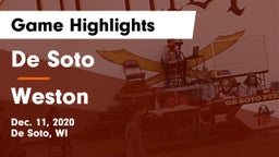 De Soto  vs Weston Game Highlights - Dec. 11, 2020