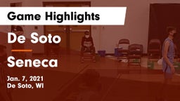 De Soto  vs Seneca Game Highlights - Jan. 7, 2021