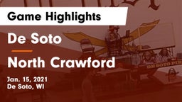 De Soto  vs North Crawford  Game Highlights - Jan. 15, 2021