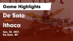 De Soto  vs Ithaca Game Highlights - Jan. 22, 2021