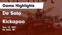 De Soto  vs Kickapoo Game Highlights - Jan. 12, 2021