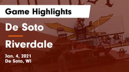De Soto  vs Riverdale  Game Highlights - Jan. 4, 2021