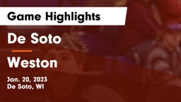 De Soto  vs Weston  Game Highlights - Jan. 20, 2023