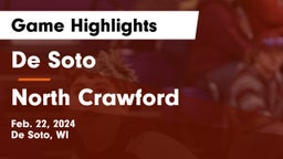 De Soto  vs North Crawford  Game Highlights - Feb. 22, 2024