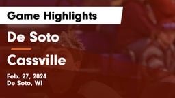De Soto  vs Cassville  Game Highlights - Feb. 27, 2024