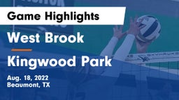 West Brook  vs Kingwood Park  Game Highlights - Aug. 18, 2022