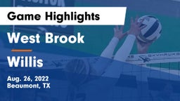 West Brook  vs Willis  Game Highlights - Aug. 26, 2022