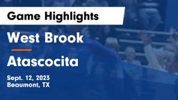 West Brook  vs Atascocita  Game Highlights - Sept. 12, 2023