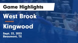 West Brook  vs Kingwood  Game Highlights - Sept. 22, 2023