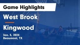 West Brook  vs Kingwood  Game Highlights - Jan. 5, 2024