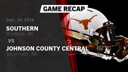 Recap: Southern  vs. Johnson County Central  2016
