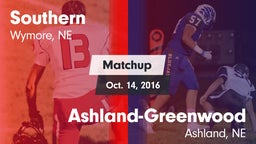 Matchup: Southern  vs. Ashland-Greenwood  2016