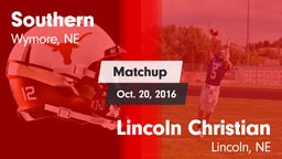 Matchup: Southern  vs. Lincoln Christian  2016