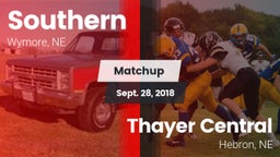 Matchup: Southern  vs. Thayer Central  2018