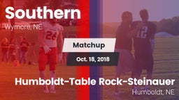 Matchup: Southern  vs. Humboldt-Table Rock-Steinauer  2018
