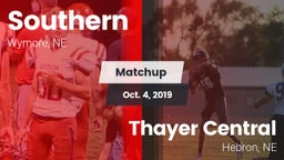 Matchup: Southern  vs. Thayer Central  2019